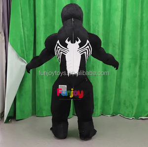 Costume de mascotte gonflable <span class=keywords><strong>Venom</strong></span> pour adultes, pour la publicité et la promotion de personnages de dessins animés sur le thème du cinéma - Product Image 6