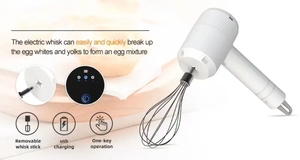 Accessoires de <span class=keywords><strong>cuisine</strong></span> Mini batteur à œufs électrique <span class=keywords><strong>automatique</strong></span> sans fil pour la <span class=keywords><strong>cuisine</strong></span> et la pâtisserie - Product Image 3
