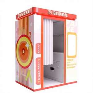 Korean unmanned self-service photo booth for ID cards and passport photos photobooth selfie machine Korean-style headshot arcade - Product Image 5