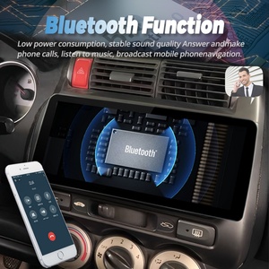 Reproductor de Video para Auto con Pantalla de 12.3 Pulgadas, Android 13, Radio Estéreo para Honda Jazz Fit 2002-2008, GPS, Multimedia, Carplay, Unidad Principal - Product Image 4