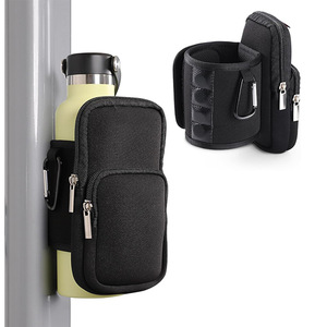 Housse de bouteille isotherme magnétique pour salle de sport, en néoprène, pour gourde de sport, <span class=keywords><strong>sac</strong></span> universel pour téléphone portable et cartes, pour gobelet isotherme 40OZ, en matériau de plongée, avec motif lettre - Product Image 6