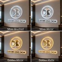 Letrero Luminoso Personalizado con Logotipo para Tienda, Letrero de Acrílico 3D con Retroiluminación LED, Letrero Personalizado con Letras en Relieve para Negocios, Spa, Salón de Uñas, Auto