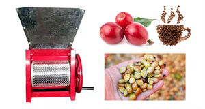 Descascarilladora Manual de Granos de Café de Acero Inoxidable Pequeña de Alta Calidad, Descascarilladora de Cacao, Máquina Peladora de Frutas de Café - Product Image 3