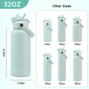 OEM Custom logo Vacuum <strong>Flask</strong> 18oz 32oz 24oz 25oz Stainless Steel Double Wall <strong>Insulated</strong> Thermal Drinking Water Bottle - Product Image 6
