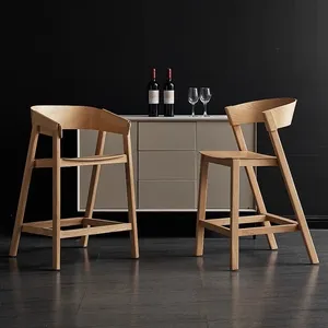 Lusso bistrot mobili da salotto per ristorante cucina per il tempo libero struttura in metallo alta in velluto sedia da bar per cucina