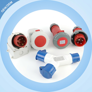 <span class=keywords><strong>Presa</strong></span> e <span class=keywords><strong>Spina</strong></span> di Estensione Industriale CHENF <span class=keywords><strong>con</strong></span> Corrente Nominale 16A/32A/63A/125A, Impermeabile IP67 - Product Image 1