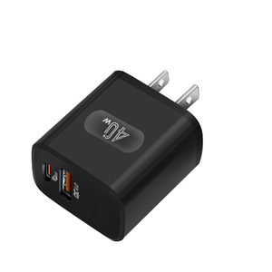 40W PD <span class=keywords><strong>USB</strong></span>-<span class=keywords><strong>C</strong></span> veloce caricatore del telefono per <span class=keywords><strong>Iphone</strong></span> Android EU US tipo <span class=keywords><strong>C</strong></span> adattatore caricatore da parete <span class=keywords><strong>USB</strong></span> QC4.0 multiporta <span class=keywords><strong>caricabatterie</strong></span> da viaggio - Product Image 5