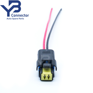 Konektor Sensor Suhu Cairan Pembersih Kaca Depan 2 Pin Betina Untuk BMW 211PC022S0049 - Product Image 2