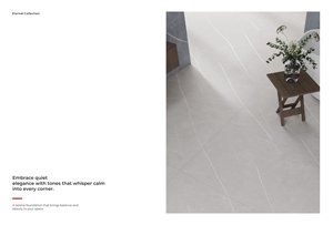 Carreaux de sol muraux en porcelaine sculptés sans fin | 600x1200mm Premium Grand Format Élégant Durable Qualité d'exportation - Product Image 4