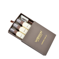 Kit d'entretien professionnel pour daim et nubuck, nettoyant anti-taches, spray imperméabilisant, spray désodorisant pour chaussures en daim et nubuck