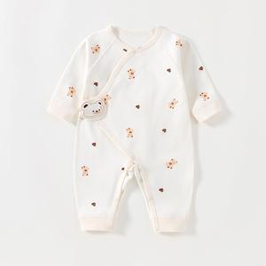 Kaka Bear - Mameluco de Algodón 100% para Recién Nacido, Diseño de Mariposa, Suave y Transpirable, Tipo Kimono, con Cierre de Gancho y Bucle, Ropa de Bebé para Toda Temporada - Product Image 4