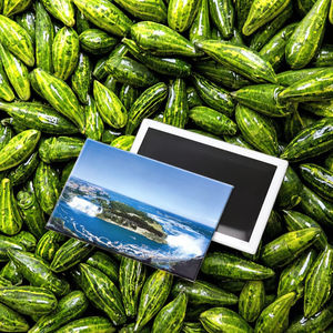 Magnet kulkas tahan lama ramah lingkungan bentuk persegi panjang keramik kustom dengan desain <span class=keywords><strong>Niagara</strong></span> untuk pencetakan - Product Image 3