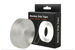 Lp <span class=keywords><strong>2025</strong></span> độ nhớt mạnh mẽ trong suốt Gel băng hai mặt có thể tháo rời Nano Silicone dính dải cho mặt nạ mục đích - Product Image 3