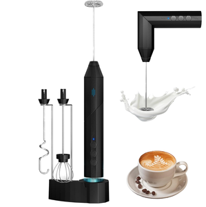 Nuovo Mini <span class=keywords><strong>frullatore</strong></span> commerciale portatile USB e potente produttore di schiuma portatile per latte a velocità variabile manuale - Product Image 1