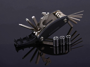 Set di Chiavi per Riparazione Pneumatici per Sedie a Rotelle 16 in 1, Attrezzi Elettrici per Riparazione Sedie a Rotelle - Product Image 5