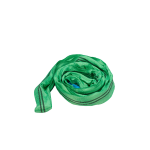 Eslinga de elevación para construcción, correa de eslinga redonda certificada por la CE, fabricante de fábrica de eslinga de cincha estándar de cincha - Product Image 1