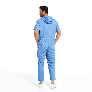 จั๊มสูทแขนสั้นมีฮู้ด, ชุดใส่ทำงานสำหรับคลานแขนสั้น - Product Image 4