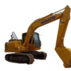 Japón utilizó Komatsu 11 toneladas Excavadora hidráulica precio bajo PC110 excavadora sobre orugas en Stock - Product Image 1