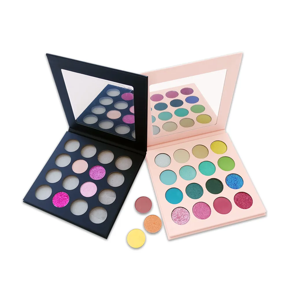 178 colors pick your matte shimmer glitter high pigmented eye shadow make your own private label DIY eyeshadow palette