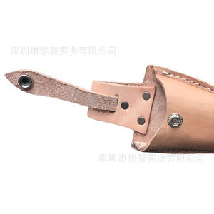 Customized leather pruning shears <b>case</b>, hairdressing scissors storage <b>case</b>, multi-functional <b>tool</b> bag - Product Image 3
