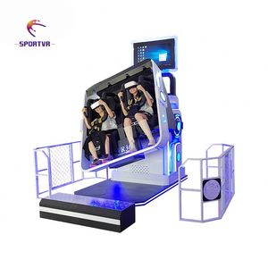 Simulador SportVR VR 1080 Iron 720, Montaña Rusa de Realidad Virtual Giratoria, 2 Asientos, Silla de Cine VR - Product Image 4