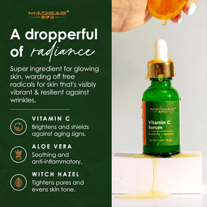 Meilleur sérum de beauté à la vitamine C pour le visage à l'acide hyaluronique éclaircissant ordinaire pour les soins de la peau - Product Image 3