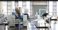 Haute efficacité 6 axes s'accrochent Film silicium papier aluminium alimentaire rouleau rebobinage automatique Machine