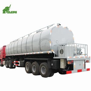 <span class=keywords><strong>Remorque</strong></span> de station de mélange d'asphalte à 3 essieux en aluminium avec réservoir <span class=keywords><strong>vertical</strong></span> de bitume à vendre - Product Image 2