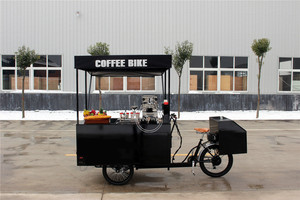 Triciclo Eléctrico de 3 Ruedas Personalizado para Venta de Comida, Bicicleta Móvil para Café, Carrito de Comida Callejera con Refrigerador, Kiosco de Catering para <span class=keywords><strong>Europa</strong></span> y EE. UU. - Product Image 3