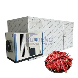 Bomba de calor automática, secador de ar quente, forno de secagem, desidratador de legumes, pimenta vermelha, preço da máquina de secagem