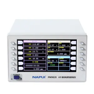 PM9820 LED drive power tester performance stable input and output characteristics test comprehensive measuring instrument