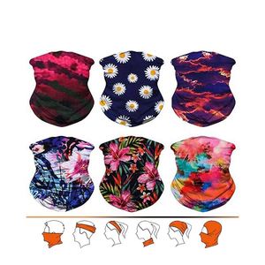 Cache-cou tubulaire multifonctionnel sportif sans couture pour homme, bandana, écharpe, serviette de visage, polyester/coton, imprimé numérique - Product Image 2
