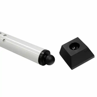 Barre de sécurité coulissante en acier satiné blanc, robuste et réglable, de qualité professionnelle, à prix bas, fabriquée par Smartoss