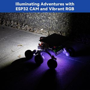 <span class=keywords><strong>Kit</strong></span> Robot Auto Intelligente Sunfounder Galaxyrvr Mars Rover, Compatibile con <span class=keywords><strong>Arduino</strong></span> R3 e Esp32 Cam, Batterie Incluse - Product Image 6