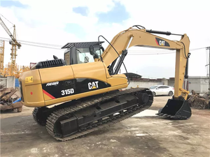 Excavatrice d'occasion de 15 tonnes à vendre, Caterpillar CAT 315D, petite engin de chantier, faible nombre d'heures, moteur diesel, pompe hydraulique - Product Image 2