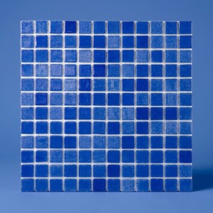 Mosaico Bruma Blu Mediterraneo 30,5x30,5 Cm 5 Mm Lucido con Bordi Irregolari - Product Image 1