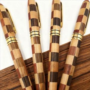Handcrafted Luxury Wooden Fountain <b>Pen</b> with logo Rosewood Calligraphy <b>Pen</b> Writing Diameter 0.5mm As Gifts for Corporate Events - Product Image 4