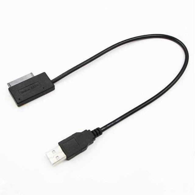 Usb to 7+6 13pin Slim Sata/ide Cd Dvd Rom Optical Drive Cable Adapter
