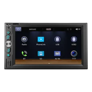 7'' Universal HD Touch Screen USB SD AUX Stereo Car Audio Multimedia Android Car Player