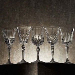 Classique rétro en relief gravé verre à vin verres à pied épaissi diamant gobelet <span class=keywords><strong>Transparent</strong></span> gobelet à boire pour Champagne - Product Image 3