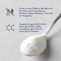 Poudre de protéines de collagène hydrolysé de type 1 et 3 OEM/ODM, collagène anti-âge, collagène pour la beauté et la santé, complément de collagène en poudre