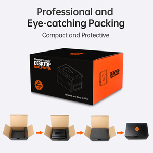 New giảm giá mã vạch Sticker Ribbon máy in, máy in chuyển nhiệt, nhiệt vận chuyển máy in nhãn cho ngựa vằn Máy tính để bàn máy in - Product Image 6