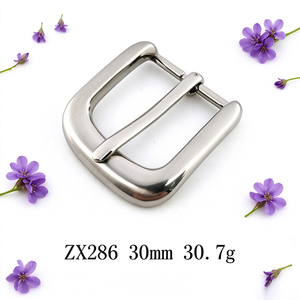 Brushed Silver Roller Zinc Alloy Pin <b>Buckle</b> 30mm Heavy Duty Adjustable Fastener For Outdoor Tactical Strap Work <b>Belt</b> Prats - Product Image 6