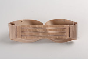 Mujeres desnudo y Negro Big Zise Strapless Bra <span class=keywords><strong>Invisible</strong></span> Push up Bra - Product Image 4