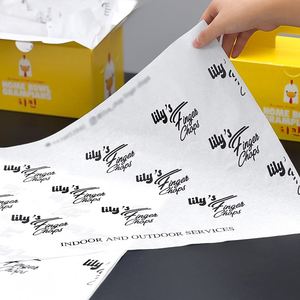 Custom Design Greaseproof Food Grade Deli Wrapping <b>Paper</b> Eco-Friendly Disposable Baking Kraft <b>Paper</b> Virgin Wood Pulp Cooking - Product Image 4