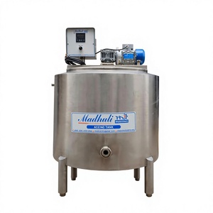 Cuve de maturation automatique en acier inoxydable de 200 litres pour mélange de crème glacée |   Cuve de maturation en acier inoxydable pour usine de crème glacée - Product Image 1