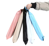 Sacs d'expédition express en polyéthylène noir LDPE et HDPE autocollants pour l'emballage de chaussures, avec logo, fabriqués en usine