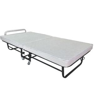 <span class=keywords><strong>Lit</strong></span> pliant en métal pliable supplémentaire <span class=keywords><strong>pour</strong></span> invités avec rangement en revêtement en poudre <span class=keywords><strong>pour</strong></span> appartement, villa et hôtel - Product Image 1