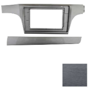 Panneau et câbles stéréo de voiture XTRONS pour Volkswagen Lavida 2012-2014 10 pouces argent métallique brossé - Product Image 1