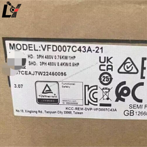 New Original giá rẻ tự động hó<span class=keywords><strong>a</strong></span> VFD007C43A-21 sản phẩm lập trình PLC điều khiển - Product Image 1